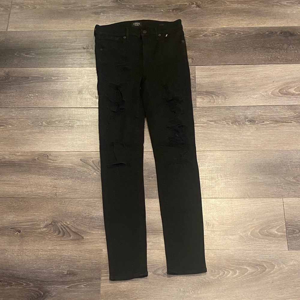 AGOLDE Black Distressed Women's Jeans Size 27 NWOT